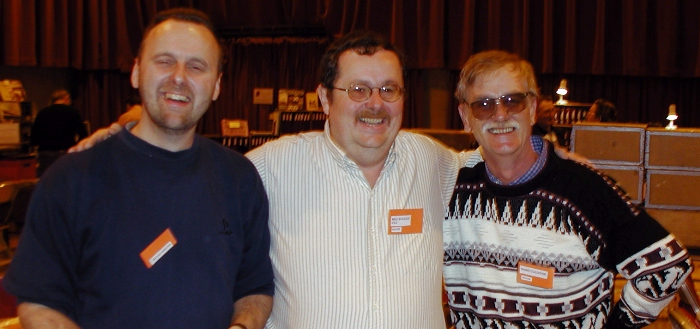 Martin Prior, myself and Terry Calleyne